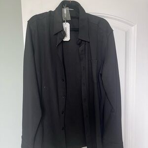 Men's Black Dress Shirt